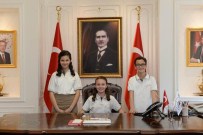 MUSTAFA ERGÜN - Minik Öğrencilerden Edirne Vali Vekili Ergün'e Ziyaret