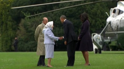 Obama Çifti Kraliçe'nin Goğum Günü İçin İngiltere'de