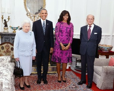 Obama, Kraliçe'nin 90. Doğum Günü İçin İngiltere'de
