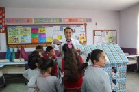 Süt İçip Boş Kutularıyla Ev Yaptılar