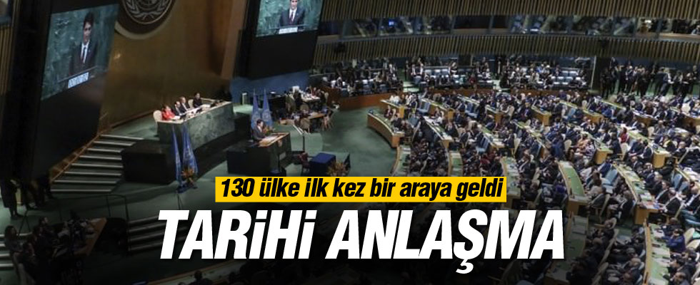 Tarihi anlaşma imzalandı