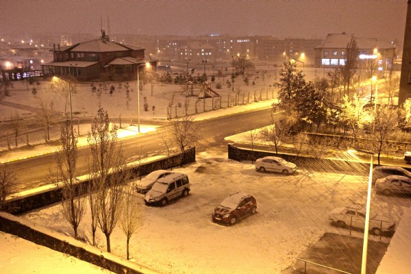 Doğu Anadolu'da kar yağışı