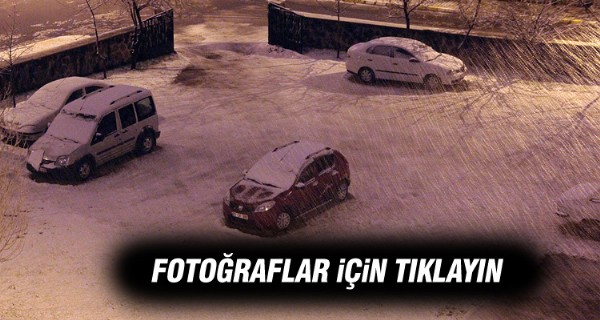 Doğu Anadolu'da kar yağışı