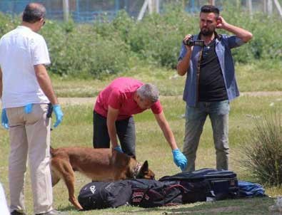 Aranan kadın  bomba ihbarı yaptı