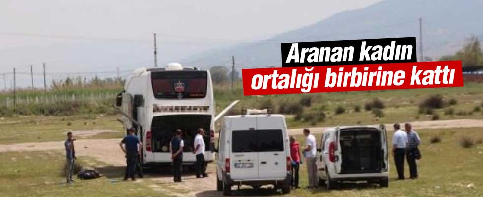 Aranan kadın  bomba ihbarı yaptı