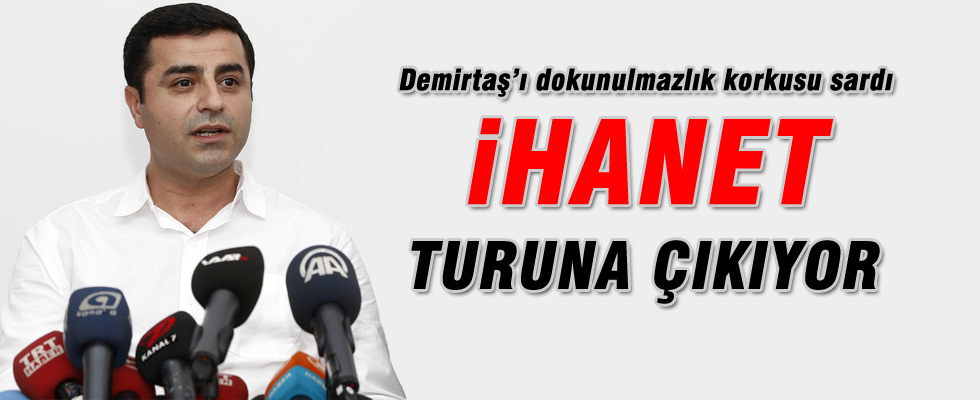 Demirtaş ihanet turuna çıkıyor