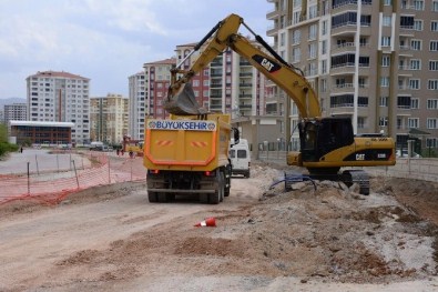 Barguzu Caddesi'nde Düzenleme Çalışması Başladı