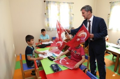 Başkan Şirin'den Selvilitepe Sanat Merkezi Çocuklarına Ziyaret