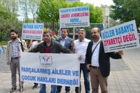 HUKUKİ YARDIM - Çocuklarını Göremeyen 'Mağdur Babalar' Eylem Yaptı