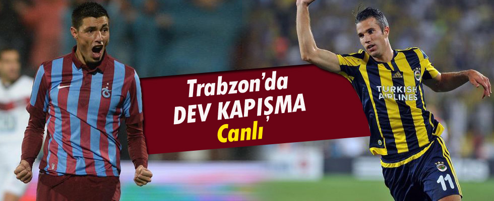 Trabzonspor - Fenerbahçe yarıda kaldı