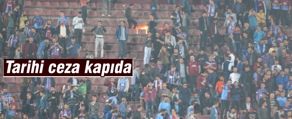 Trabzonspor'un cezası katlanacak