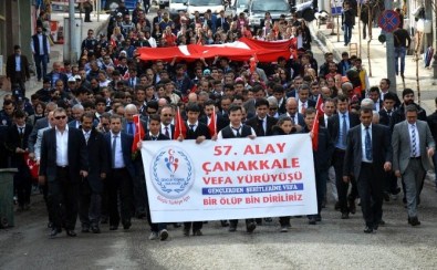 Ardahan'da 57'Nci Alay'a Vefa Yürüyüşü