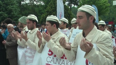 Bin 500 Genç 150 Metre Bayrakla 57. Alay İçin Yürüdü