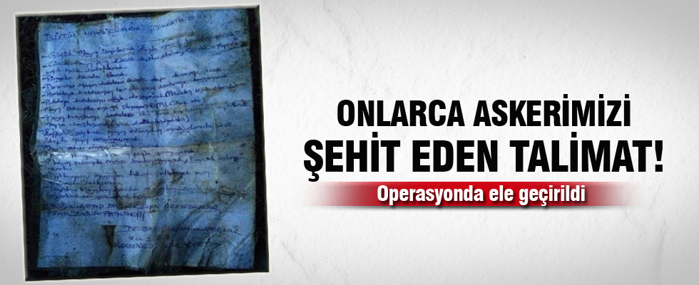 Bu talimatla onlarca askerimiz şehit edildi!