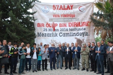 Çanakkale 57. Alay Şehitlerine Vefa