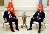 Erdoğan, Azeri Mevkidaşıyla Buluştu