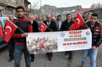 Kars, 57. Alay Şehitleri İçin Yürüdü
