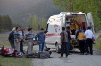 Kask Takmayan Motosiklet Sürücüsü Hayatını Kaybetti