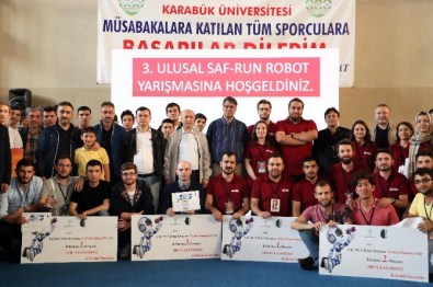 KBÜ'de 'Üçüncü Ulusal Saf-Run Robot Yarışması'