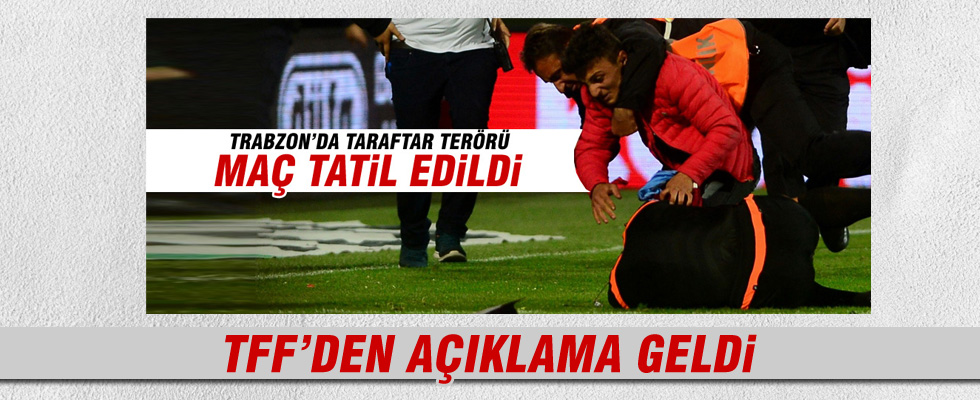 TFF'den açıklama