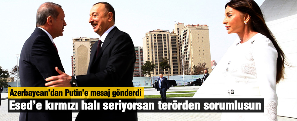 Cumhurbaşkanı Erdoğan'dan Putin'e mesaj