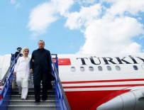 Cumhurbaşkanı Erdoğan, Hırvatistan'da törenle karşılandı