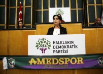HALKLARIN DEMOKRATİK PARTİSİ - HDP Kürsüsüne Amedspor Atkısı
