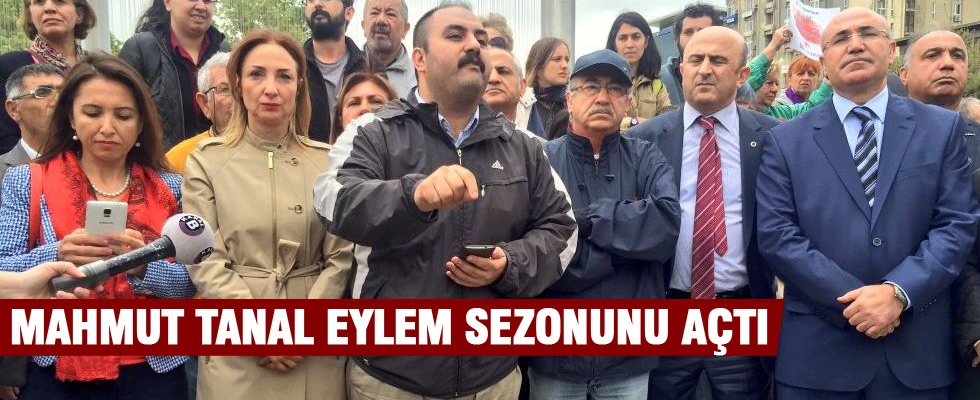 TBMM önünde izinsiz eyleme müdahale