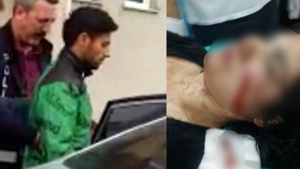 Vahşet! Sevgilisinin boğazını kesti