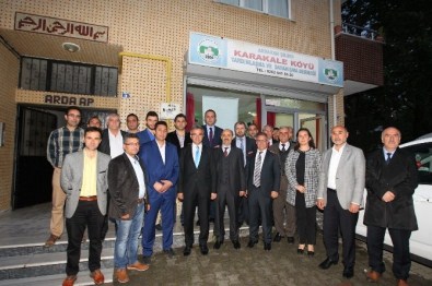 Başkan Köşkeri Karakalelilere Konuk Oldu