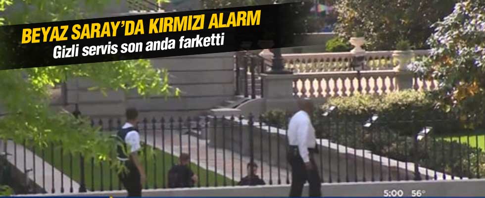 ABD Beyaz Saray'da alarm!