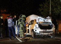 İNŞAAT MALZEMESİ - Bolu'da Şüpheli Araç Fünye İle Patlatıldı