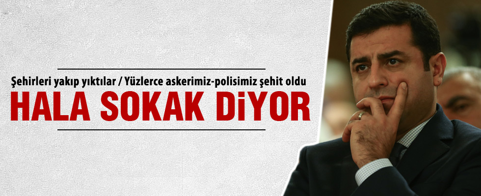 Demirtaş: 1 Mayıs'tan başlayarak alanları dar edelim