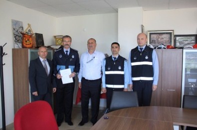 Sınavda Başarılı Olan Zabıtalar Komiser Oldu