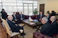 HIKMET SAMI TÜRK - CHP Genel Başkanı Kılıçdaroğlu, DSP Genel Başkanı Aksakal 'I Kabul Etti