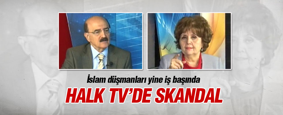 CHP'nin kanalı Halk Tv'de yine skandal