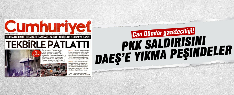 Cumhuriyet'in PKK'lı teröristi kurtarma cabası