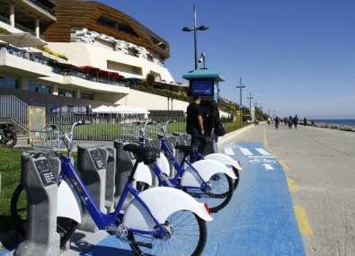 Florya-Yeşilköy Hattında 'Akıllı Bisiklet' Dönemi