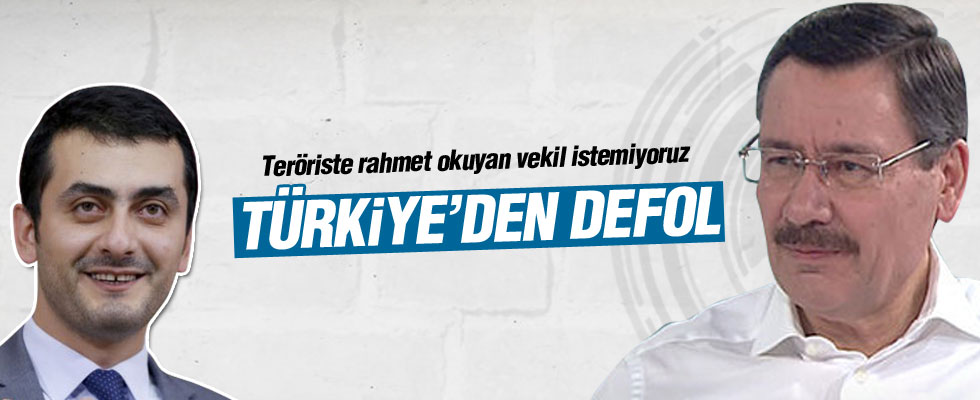 Melih Gökçek'ten CHP'li Eren Erdem'e tepki