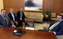 VURAL KAVUNCU - Milletvekilleri Nazlı, Tan Ve Kavuncu Bakan Faruk Çelik İle Görüştü