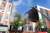 OKMEYDANı - Okmeydanı'nda Bir Kafe Alev Alev Yandı