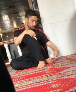 Sabri Ulucami'de Cuma namazı kıldı