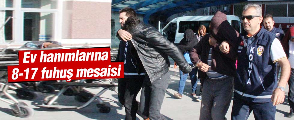 Ev hanımlarına fuhuş mesaisi