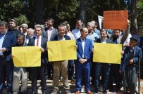 İlçe Esnafından Market Protestosu