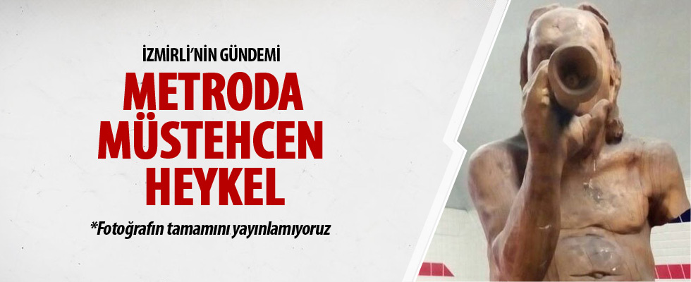 İzmir'de çıplak heykel tartışması