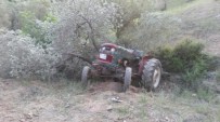 Muhtar Traktör Kazasında Öldü