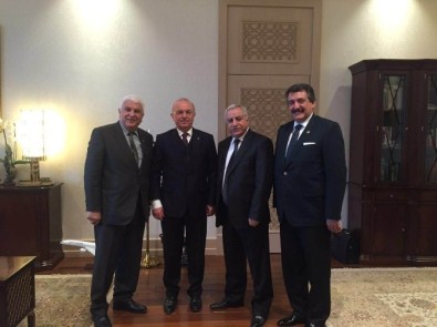 Başkan Kale, Ankara'da Çeşitli Ziyaretlerde Bulundu