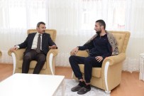 BORDO BERELİ - Başkan Külcü Yaralı Uzman Çavuş'u Ziyaret Etti