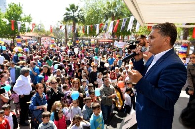 Başkan Uysal'ndan Çocuk Şenliğinde, Çocuk Köyü Müjdesi