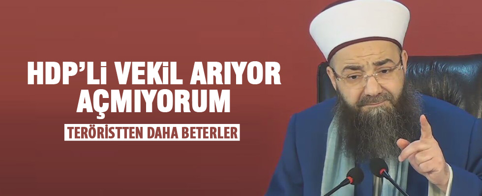 Cübbeli Ahmet Hoca'dan HDP açıklaması!